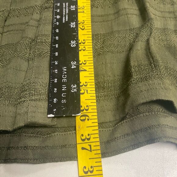 BEYOND Control Women’s Green Shirtdress Coverup Size Small OVERSIZED - Picture 8 of 12